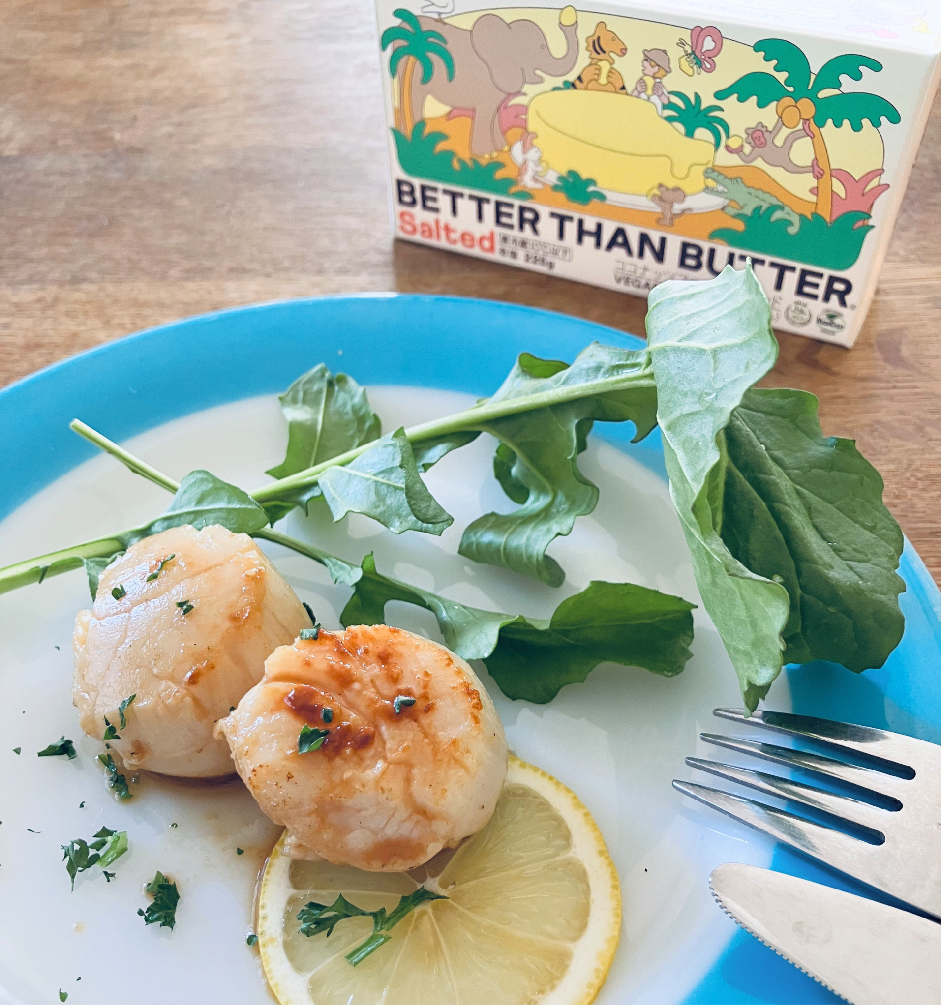 ほたてのBETTER THAN BUTTERソテー